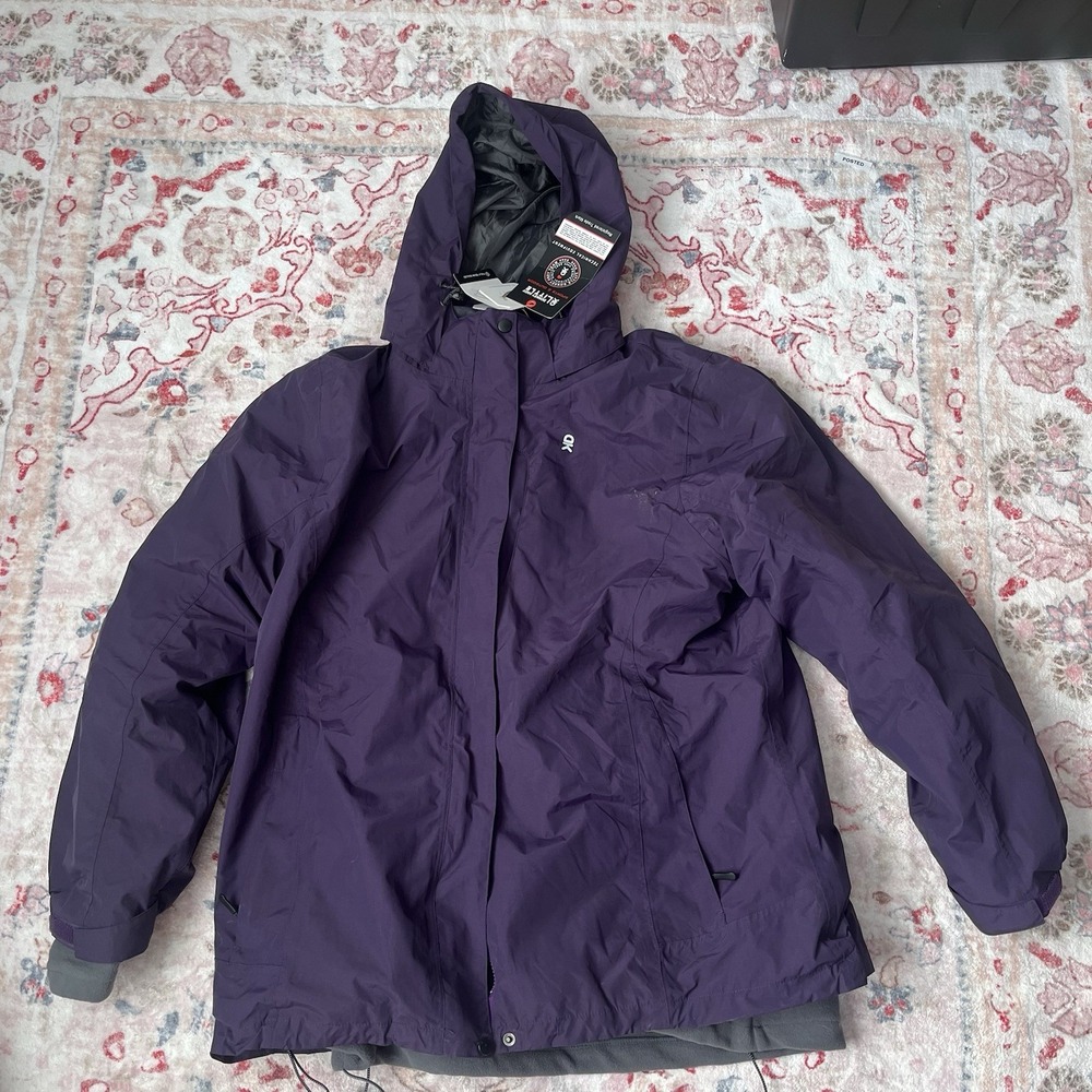 Little Donkey Andy Women's Waterproof Lightweight Outdoor Rain Jacket Coat XXL
